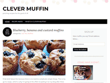 Tablet Screenshot of clevermuffin.com